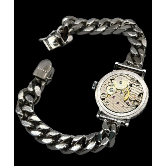 Vtg Vulcain Liberty Head Coin Watch 17 Jewels Swiss FEF 6670 Cal 24mm Kalbe Band - Picture 16 of 16